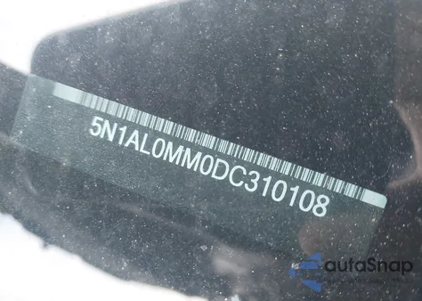 2013 Infiniti Jx35 from USA, damaged, VIN 5N1AL0MM0DC310108